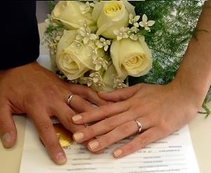 Photo of Blue Florida Wedding