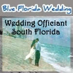Photo of Blue Florida Wedding