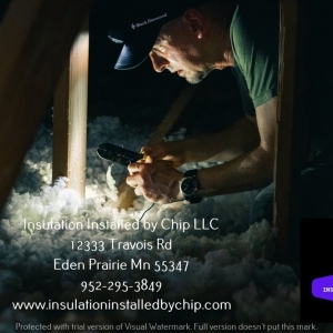 Photo of Insulation Installed by Chip