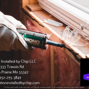 Photo of Insulation Installed by Chip