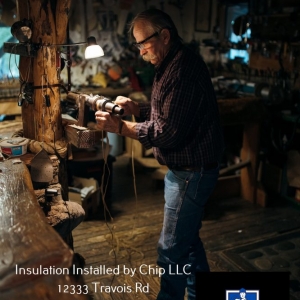 Photo of Insulation Installed by Chip