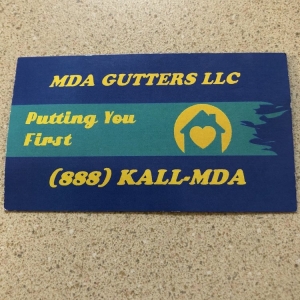Photo of MDA Gutters