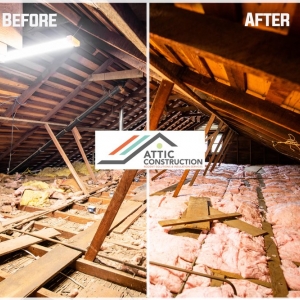 Photo of Attic Construction
