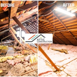 Photo of Attic Construction