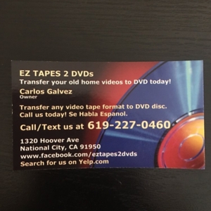 Photo of EZ Tapes 2 DVDs