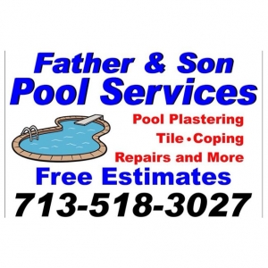 Photo of Father And Son Pool plastering