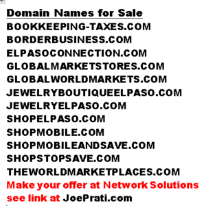 Photo of Domain Name Consulting and Sales