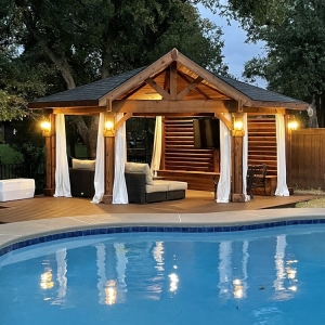 Photo of Beautiful Backyard Living