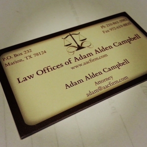 Santa Clara Law Offices of Adam Alden Campbell