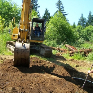 Photo of D R Brown Bulldozing