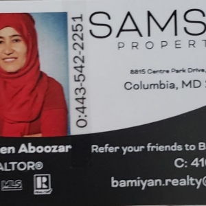 Photo of Yasameen Aboozar - Samson properties